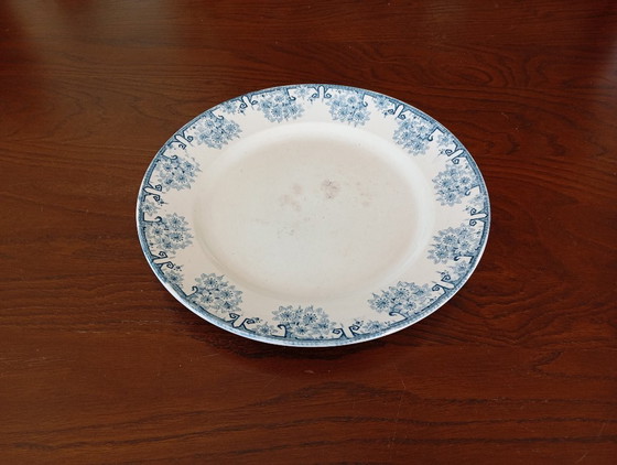 Image 1 of Molde para pasteles de loza Longwy "Margaritas"