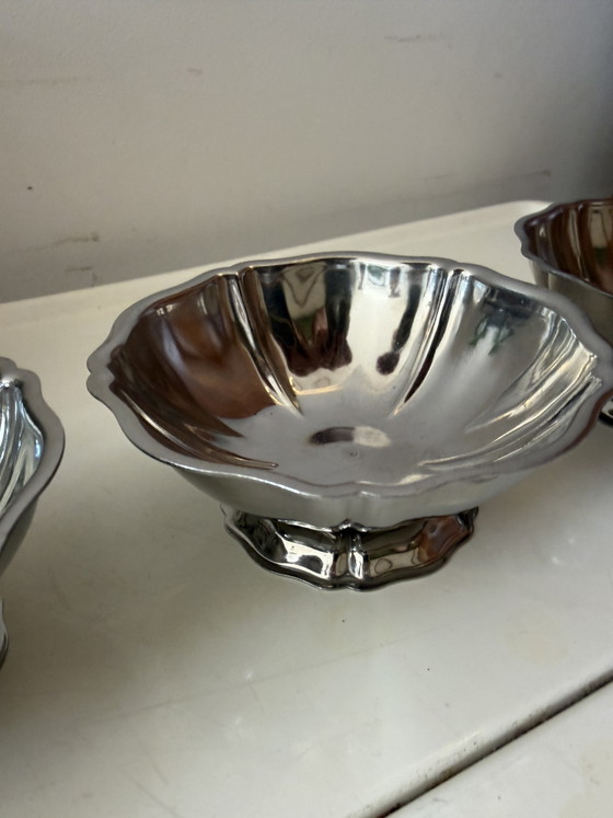 Set di 6 coupé cromate modello Tulip Vintage – Accessori da tavola, Chrome (photo 4 of 6)