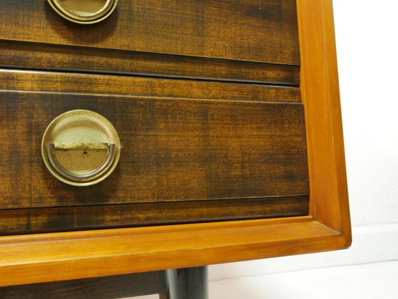 Image 1 of Vintage dressoir uit de jaren 60, ladekast in mid-century modern stijl, Duitsland