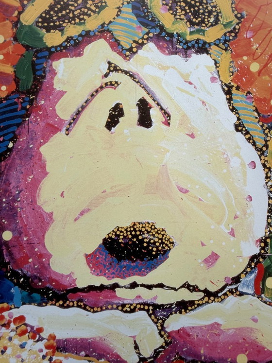 Image 1 of Tom Everhart, Het Laatste Avondmaal Snoopy, Gedrukt in Nederland