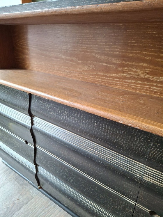 Image 1 of Rare Modernist sideboard 1950 Stamped, Maxime Meniel in Paris