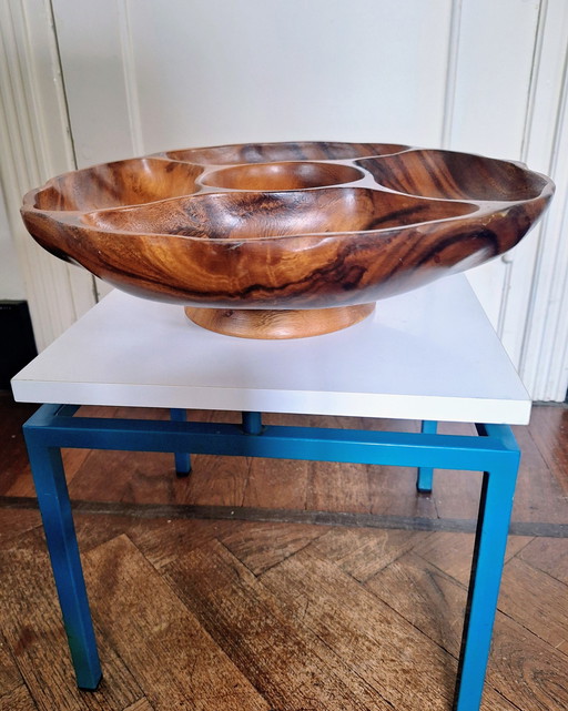 Teak-Plattenspieler aus den 1960er/70er Jahren