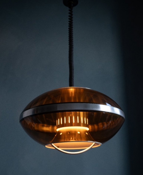Lámpara colgante Dijkstra UFO de la era espacial – Dijkstra Lampen, Lámparas colgantes, Plastic (photo 9 of 11)