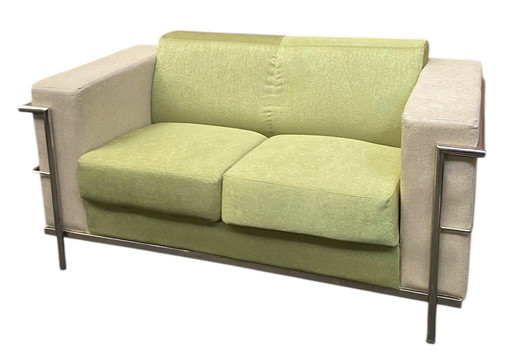 Sofa und zwei Sessel, restauriert