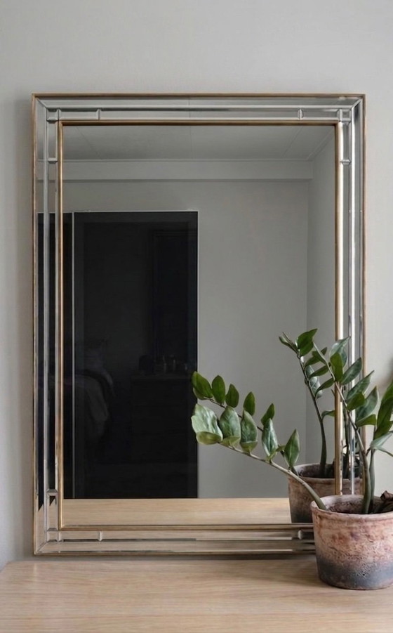 Image 1 of Espejo Deknudt de mediados de siglo – década de 1970