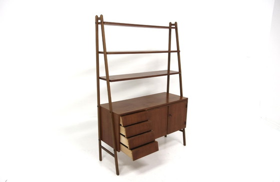 Image 1 of Scrivania da scrivania scandinava in teak, Svezia, 1960