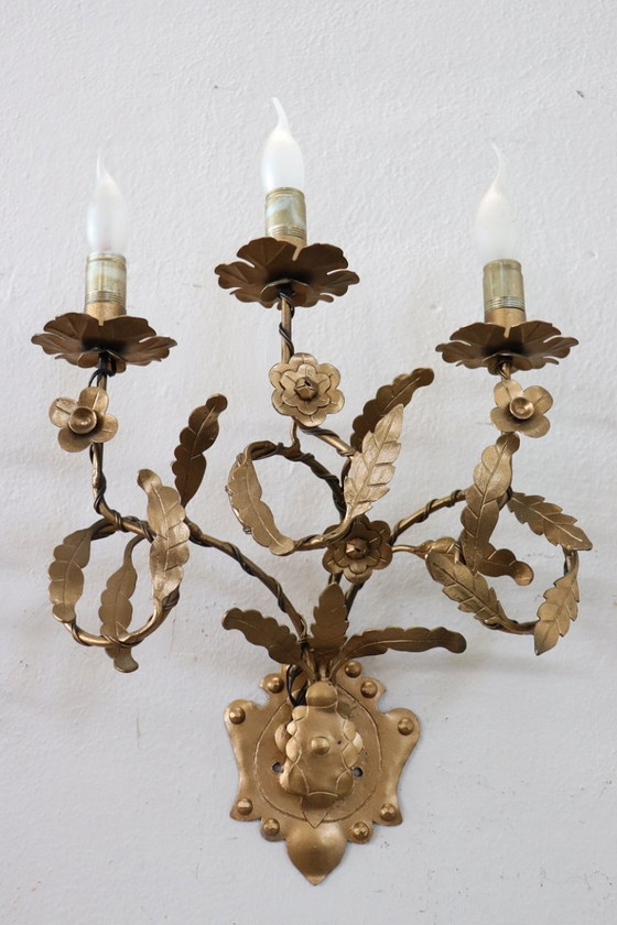 Image 1 of Set di 3 applique, Italia anni '80