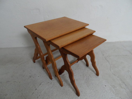 Image 1 of Vintage Eiken Mimi Set Bijzettafels