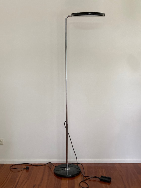 Image 1 of Floor Lamp Mezzaluna - Italian Design Bruno Gecchelin 1975