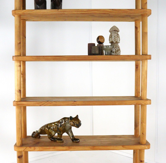 Image 1 of Pine Bookcase Vintage 'Mennersbach'