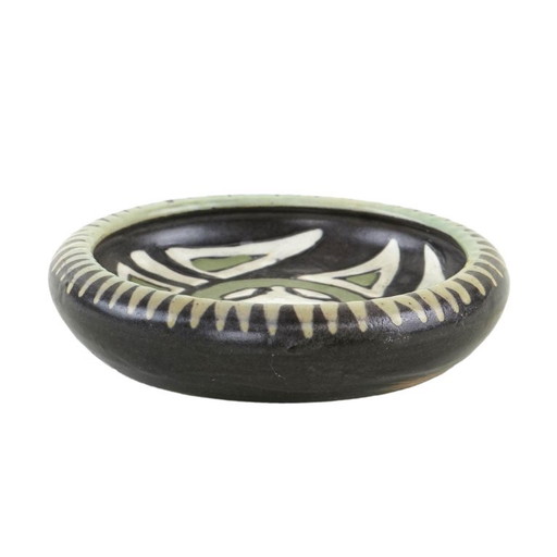 Keramikschale, dänisches Design, 1960er Jahre, hergestellt in Dänemark