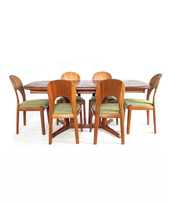 Image 1 of 6x 'Morten chair', Koefoeds Hornslet '70