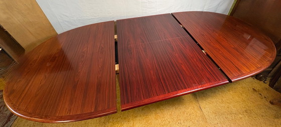 Excepcional mesa de comedor Skovby danesa de palisandro | Mediados de siglo | Diseño escultural | Mesa (photo 8 of 12)