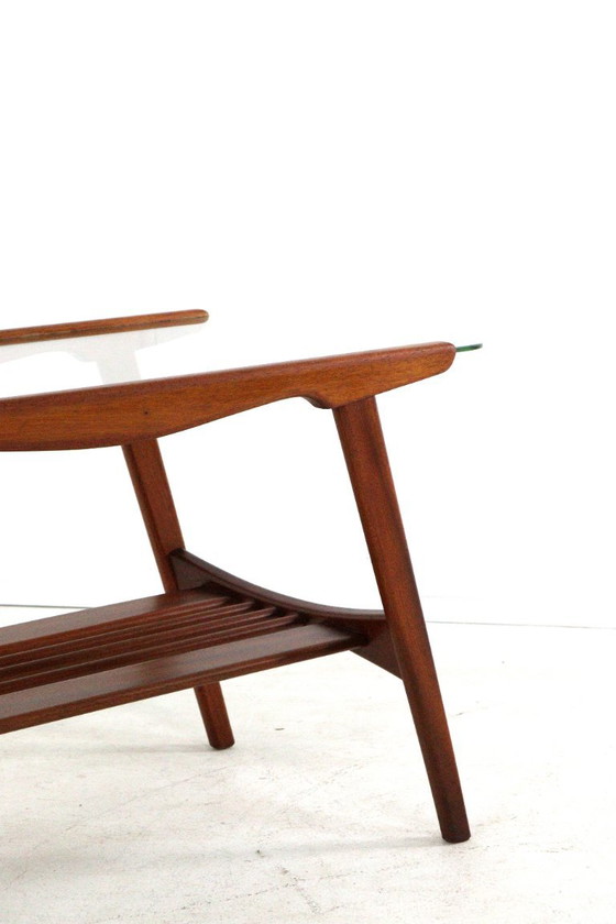Tavolino da caffè vintage con portariviste in teak e vetro – Tavolini da caffè, Wood, Glass (photo 6 of 18)