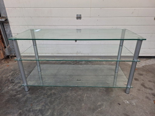 tavolino per la TV – consoles, Glass, Metal (photo 2 of 5)
