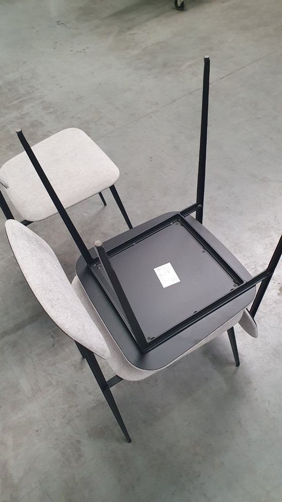 Image 1 of Silla de diseño Ethnicraft DC gris claro, ex showroom