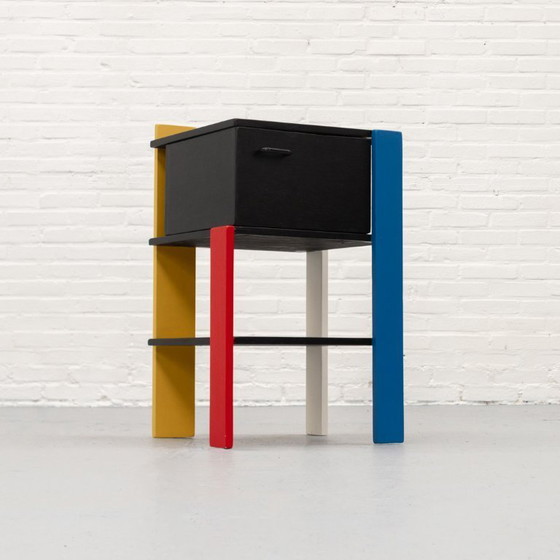 Image 1 of Rietveld Stijl Bijzettafel 80's