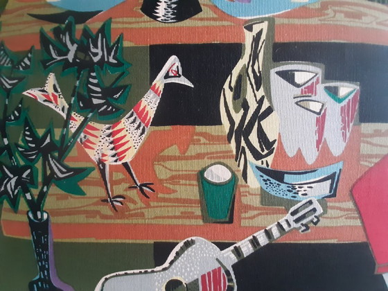 Image 1 of Wall tapestry Robert Debieve