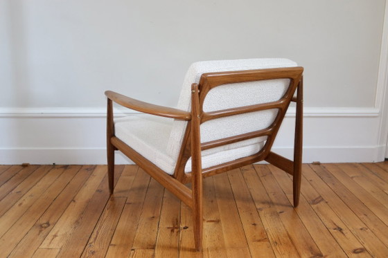 Image 1 of Fauteuil scandinave vintage teck Grete Jalk 1960