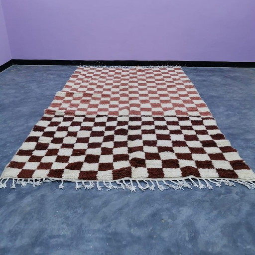Authentiek handgemaakt Marokkaans Atlas Berber tapijt, 1,5 x 2,5 m