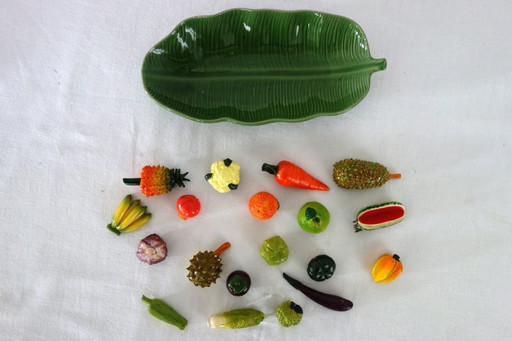 Vintage Ceramic Fruit and Vegetable Bowl #2