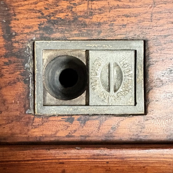 School Desk 1920s – Kooijmans Mes, Decorative Objects, Cast Iron, Wood (photo 12 of 12)