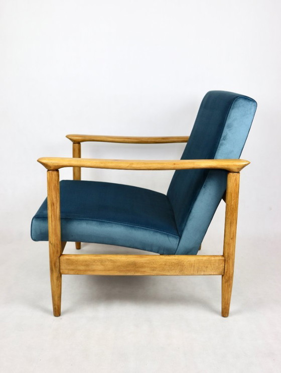 Image 1 of Blue Ocean GFM-142 Armchair attributed to Edmund Homa, 1970s