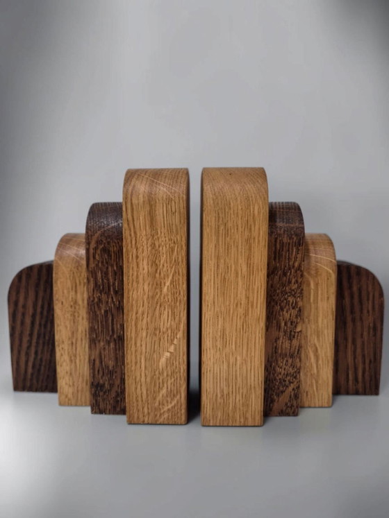FERMALIBRI - ART DÉCO / SCUOLA DI AMSTERDAM – ArtDecoOnline, Oggetti decorativi, Legno (photo 2 of 5)
