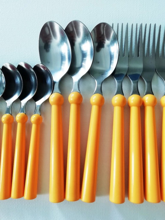 Image 1 of Set di posate Grammatik da 18 pezzi Ikea 1999