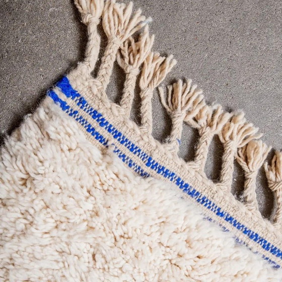 Alfombra artesanal de pura lana con coloridos estampados, 2/3 m – Ahrend, Wool (photo 5 of 9)