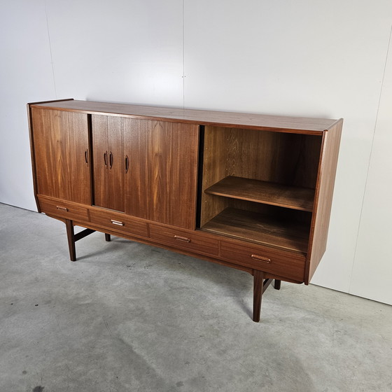 Image 1 of Vintage Danish Highboard Teak