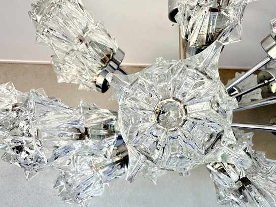 Vintage Richard Essig Spoetnik Lamp – Hanglampen, Glass, Metal (photo 6 of 18)