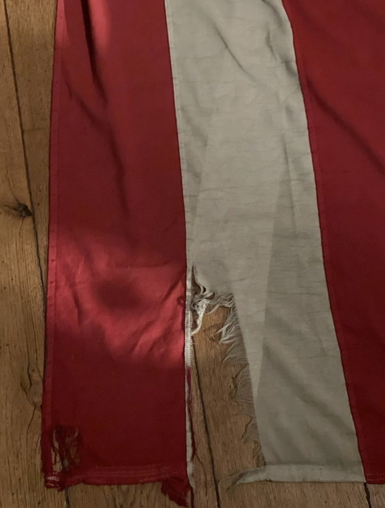 Image 1 of Bandiera americana d'epoca con stelle cucite