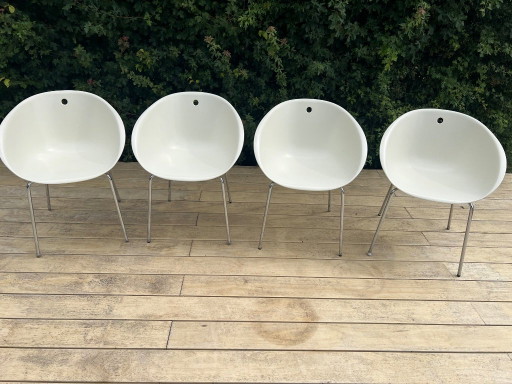 4 Pedrali Gliss Stühle