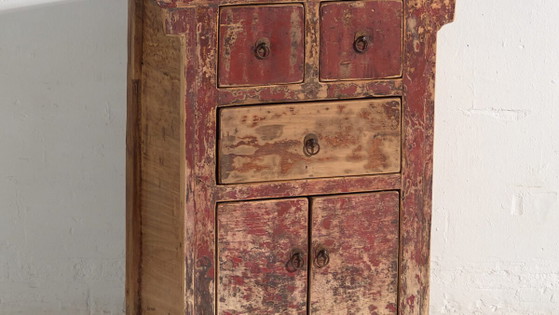 Mobile orientale antico con patina rossa (c.1900) #77 – Cassettiere (photo 3 of 40)
