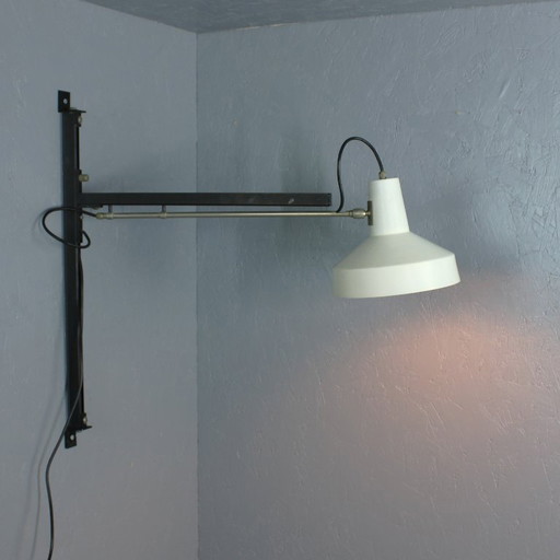 Niek Hiemstra - Telescope model - 1960s - wall lamp - Hiemstra Evolux