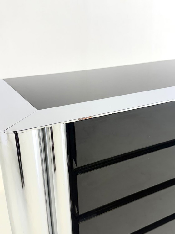 Image 1 of Credenza nera disegnata da Antonello Mosca per Cinova.