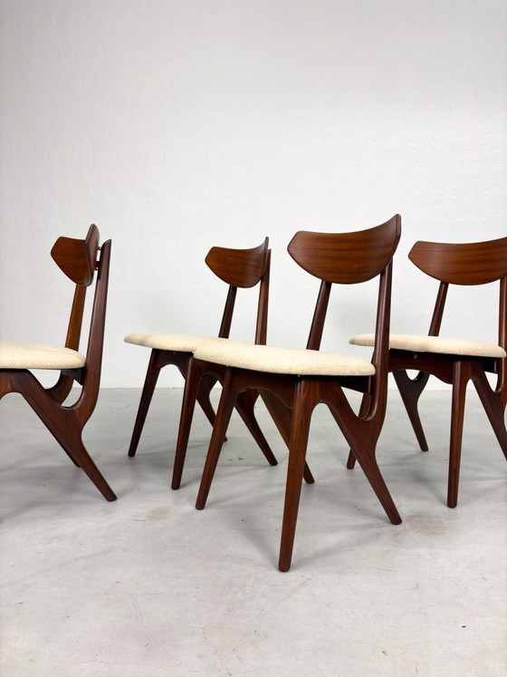 Image 1 of Set di sedie da pranzo in stile metà secolo di AwA