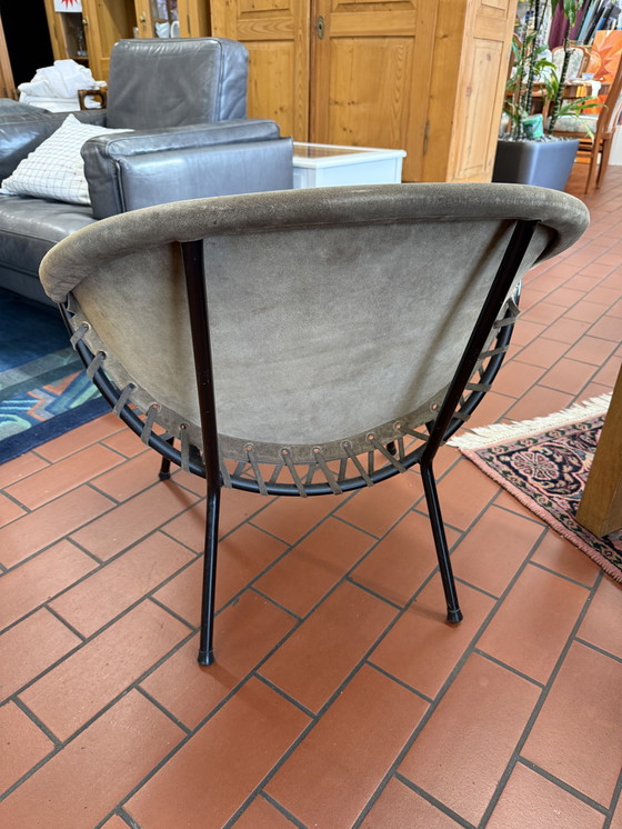 Image 1 of CHAISES BALLONS VINTAGE LUSCH & CO LOUNGE FAUTEUILS 2 pièces