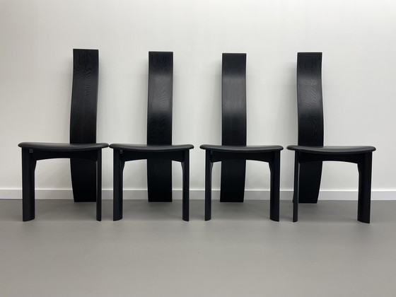 Image 1 of 4X Tranekaer Dänemark Esszimmerstühle