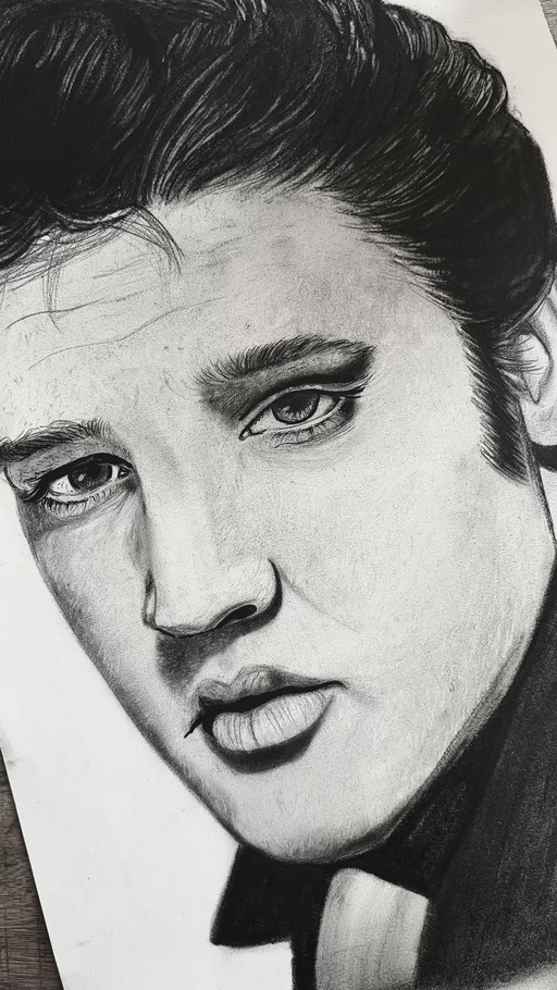 Elvis Presley A3 drawing