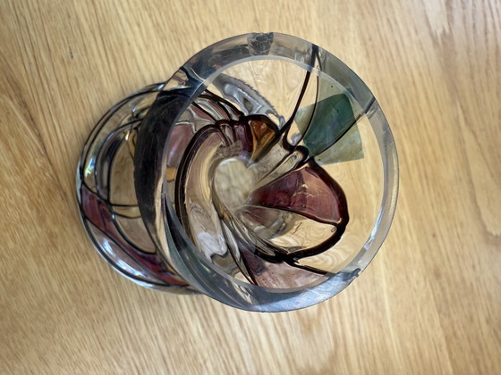 Image 1 of K&K Styling mozaïek glazen vaas