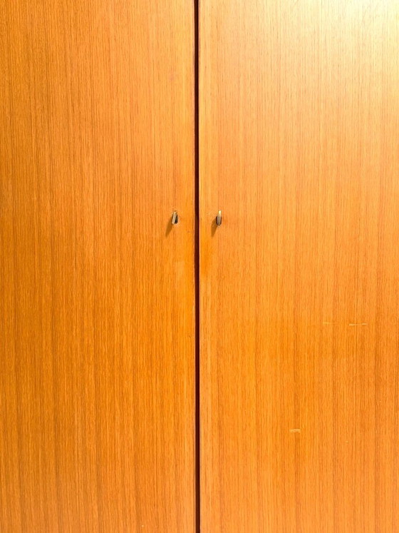 SWISS-FORM Wardrobe – Swiss Mid-Century Design, 1960s – Wall cabinet, Wood (photo 2 of 20)