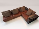 Canapé modulaire Flexform Groundpiece, Antonio Citterio, Italie