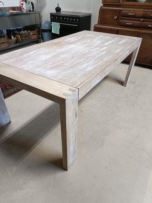 White wash tafel