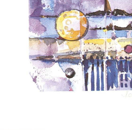 Image 1 of Schüppel, Hem - Komposition - Farboffsetlitho - Artists of the World - Handsigniert