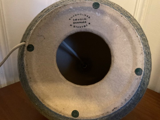 Image 1 of Authentische dänische Keramiklampe von NOOMI BACKHAUSEN – für Søholm Stentøj – skandinavisches Design – 1960er Jahre
