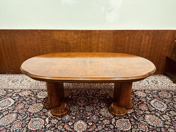 Tavolo classico italiano in noce – Tavoli da pranzo, Legno (photo 3 of 14)