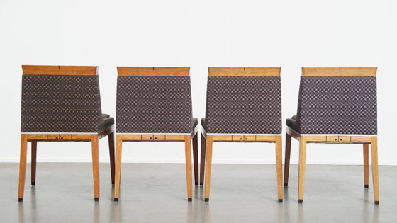 Image 1 of Art Deco Set Consisting of a Dining Table and 4 Dining Chairs by Schuitema from the Decoforma Series