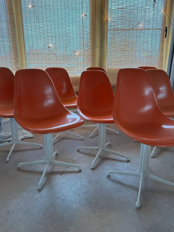 Image 1 of Chaises Charles & Ray Eames, ancienne version Herman Miller La Fonda